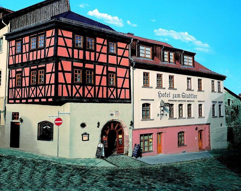 Hotel Garni Zum Stadttor Kahla  Kültér fotó